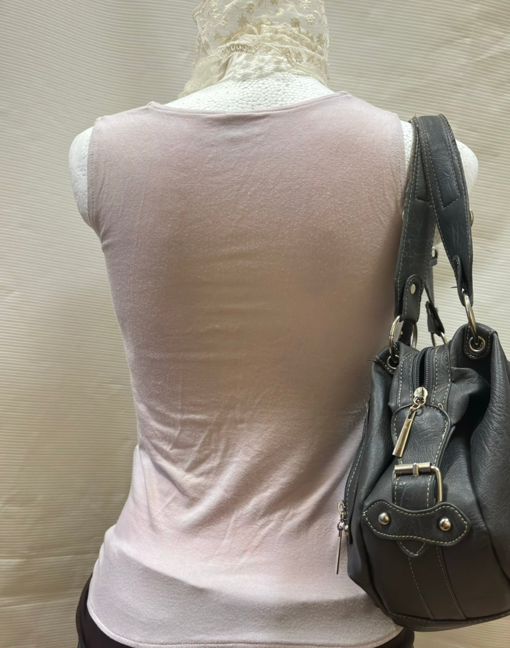 vintage top z nadrukiem + czarny podkoszulek | Rozmiar M y2k 2000s 00s