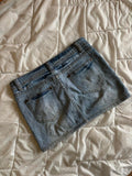 Vintage Spódnica Mini Jeansowa Amisu – Y2K / Coquette / Denim | Rozmiar S