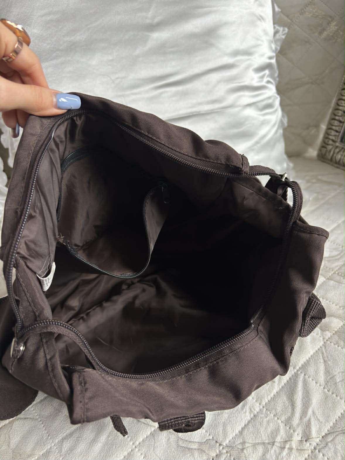 Vintage Torba Shopper Ciemny Brąz – Fairy Grunge / Dark Academia