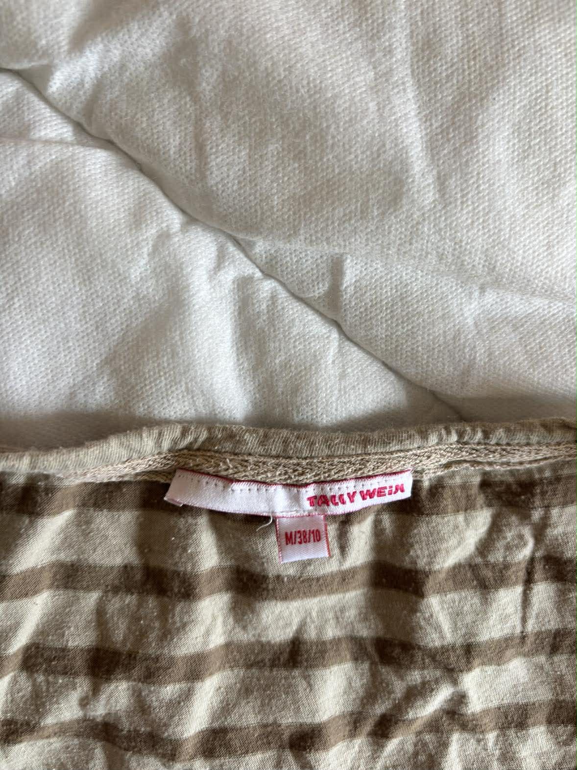 Vintage Bluzka w Paski z Cekinami Królik Tally Weijl – Y2K / Retro | Rozmiar M