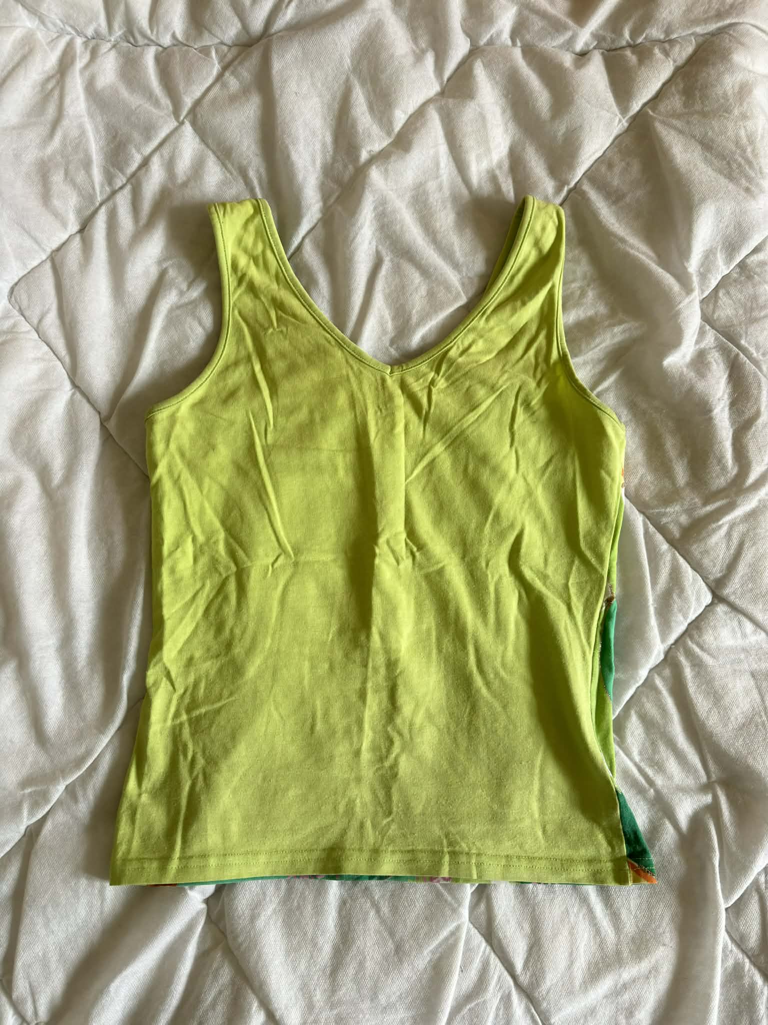 Kolorowy Top z Nadrukiem Ważki – Unikatowy Y2K Vintage Rozmiar M